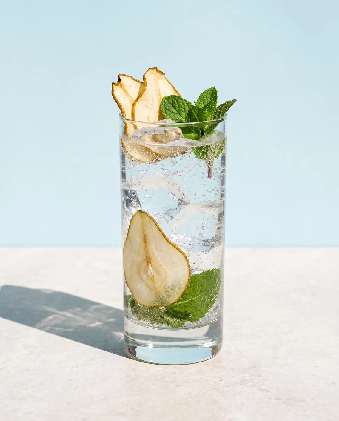 Drink: Birne und frische Minze
